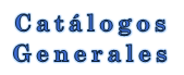 Catalogos Generales
