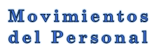 Movimientos de Personal